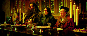 Hagrid, Snape and Slughorn - hogwarts-professors Fan Art