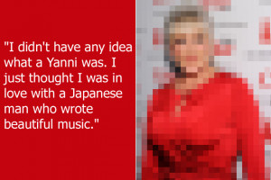 Yanni? This actress insulted the entirety of Japan when she said ...