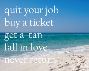 Beach with Quotes