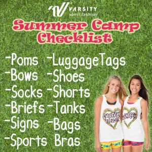 It's time to pack for camp! Need help getting ready to go? Be sure to ...
