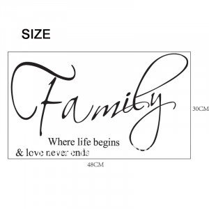 ... Life Begins And Love Never Ends Plaque Family where life begins small