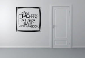 etsy.comVinyl Wall Quote Classroom Decor The Best Teachers by ...