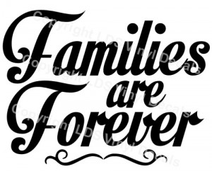 Vinyldecals Families Are Forever Vinyl Wall Decal