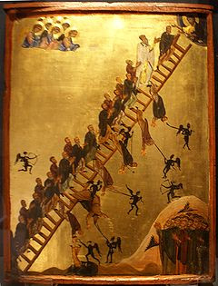 The Ladder of Divine Ascent in Saint Catherine's Monastery , Mount ...