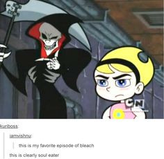 remember when the grim adventures of billy and mandy had a moment of ...