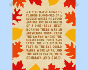 ... Autumn Quote Print Fall Printable Fall Print Fall Foliage Autumn