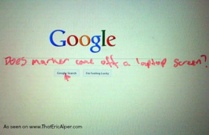 Photo: Even with Google, some people just don’t get it.