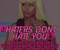 Haters Quotes Nicki Minaj Nicki minaj qu. haters quotes
