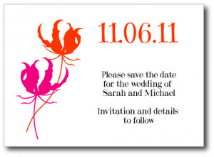 Save the Date Cards – new at Note Couture