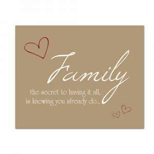 Inspirational Quotes About Family Love