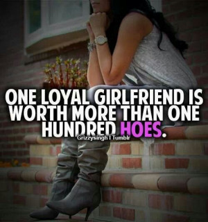 Loyalty. .