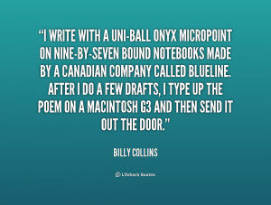 Quotes by Billy Collins