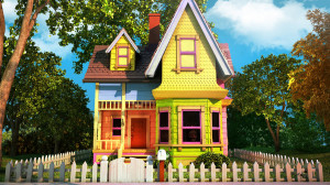 Pixar Up house by flawless1979