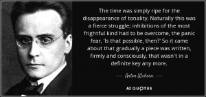 Anton Webern Quotes