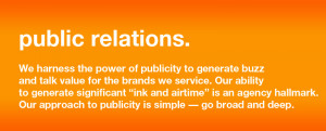 Some public relations quotes...