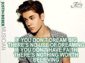 Justin Bieber quote