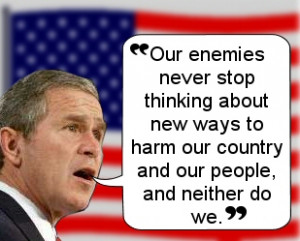 Liked these Bushisms and funny George Bush quotes ? Then share them ...