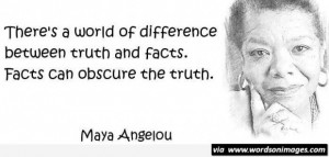 Maya angelou truth