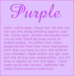 Quotes About The Color Purple. QuotesGram