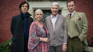 ... Timothy Carlton, and Mark Gatiss as the Holmes family in BBC Sherlock
