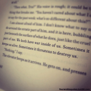 book, divergent, four, fourtris, insurgent, quote, tobias eaton, tris ...