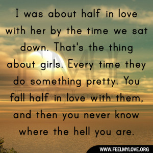 Why I Fell in Love with You Quotes