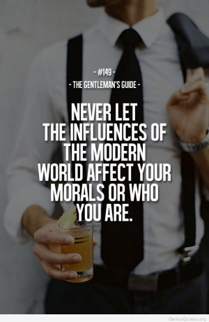 The influences of modern world