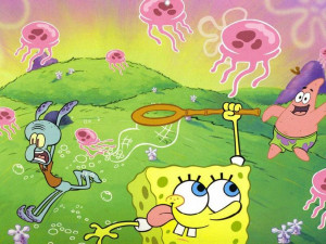 Cartoons Wallpaper: Spongebob and Friends