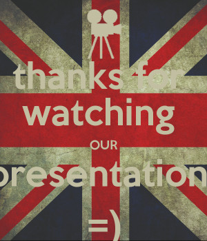 Are Presentation Thanks for Watching