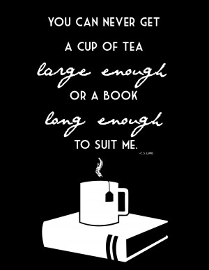 Tea Quotes- Books and Tea - Thumbnail 1