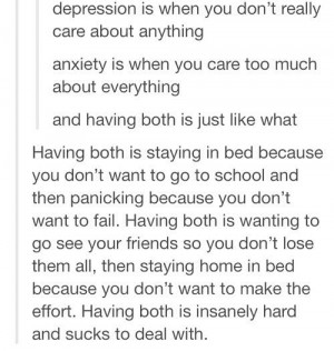 anxiety and depression quotes tumblr com