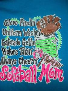 NEW-Hot-Gift-Southern-Chics-Funny-Softball-Mom-1-Sweet-Girlie-Bright-T ...