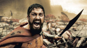 10. King Leonidas (Gerard Butler) – 300