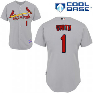 Home || Ozzie Smith Jersey || #1 Majestic Authentic Ozzie Smith Men's ...