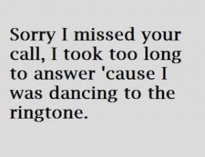 Sorry I missed your call