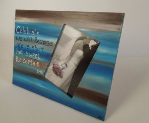 Celebrate we will! Hand Painted Picture Frame with Dave Matthews Band ...