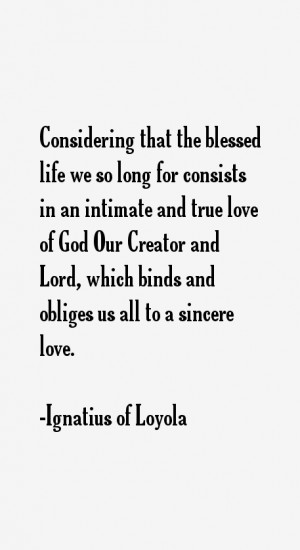 most famous Ignatius of Loyola quotes and sayings (clergyman).