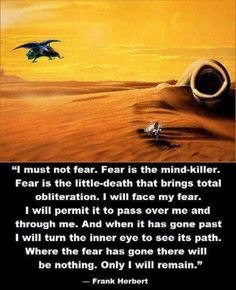 ... fear one of my all time favorite quotes more dune book quotes actually