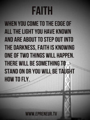 Keep the faith, no matter how dark your day is #quote #inspiration
