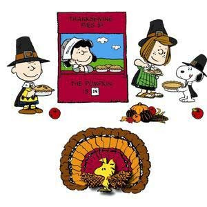 Charlie Brown Thanksgiving Bulletin Board Set