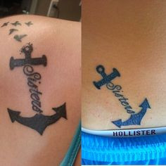 Sister Anchor Tattoos