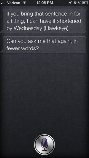 Siri Wants You To Ask Shorter Questions