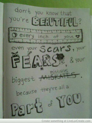 cute, dont you know, love, love scars, pretty, quote, quotes