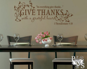 Give Thanks With a Grateful Heart T hanksgiving or Anytime Scripture ...
