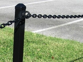 Post and Chain Barrier
