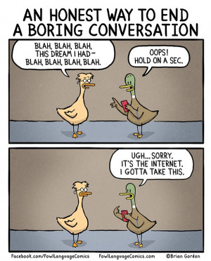 ... ourselves drifting into a conversation about our respective children