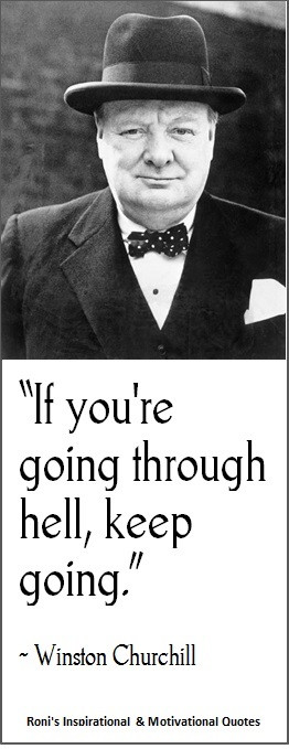 Winston Churchill You Are...