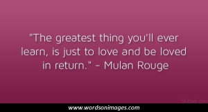 Famous movie quotes about love