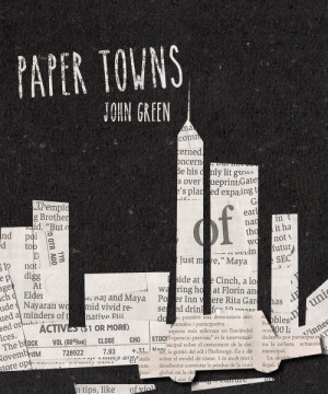 art, book, city, john green, news, paper, paper towns