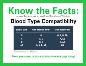 ... Dialysis Quotes, Kidney Transplant Quotes, Blood Types, Donation Life